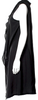 Ann Demeulemeester Belgium. Black Silk Sash Tie Long Gillette Vest