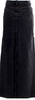 Ann Demeulemeester Belgium. Grey Cotton Long Skirt