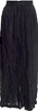 Ann Demeulemeester Belgium. From the early 2000s Collection Black Vintage Long Skirt