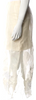 Blumarine Italy. Anna Molinari. White Lace Pattern Midi Length Skirt