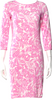 Blumarine Italy. By Anna Molinari. Pink Nylon Mini Dress