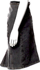Blumarine Italy. By Anna Molinari.  Vintage Grey Cotton Embellished Knee-Length Skirt