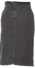 Blumarine Italy. By Anna Molinari.  Vintage Grey Cotton Embellished Knee-Length Skirt