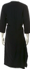 Celine PARIS. PHOEBE PHILO Designer. Black Viscose Crew Neck Midi Length Dress