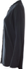 Lemaire Paris. Blue Crew Neck Long Sleeve Button Up Top