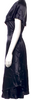 Calvin Klein 205W39NYC Raf Simons Collection. Black Viscose Blend Dress