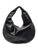 Calvin Klein/ Raf Simons 205W39NYC. Black Leather Top Handle Bag