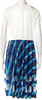 COMME DES GARÇONS Japan. Mixed Material PolyTech Blend Printed Dress