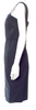 DOLCE & GABBANA Italy. Blue Raw Edge Trim Sheath Cotton/Elastane Dress