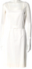 DOLCE & GABBANA Italy. Neutral Color Viscose/Cotton Blend Mini Dress