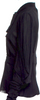 Dolce & Gabbana Italy. Black Mock Neck Long Sleeve Button-Up Top