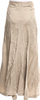 Donna Karan. Grey Viscose Blend Midi Length Skirt
