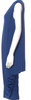 Donna Karan  NY. Blue V-Neck Midi Length Dress