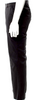 Gucci Italy. Black Cotton/Elastane Web Accent Pants