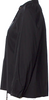 Gucci Italy. Black Pleated Accent Tie Front Long Sleeve Blouse