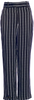 Haider Ackermann Belgium Cotton Striped Straight Leg Pants