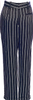 Haider Ackermann Belgium Cotton Striped Straight Leg Pants
