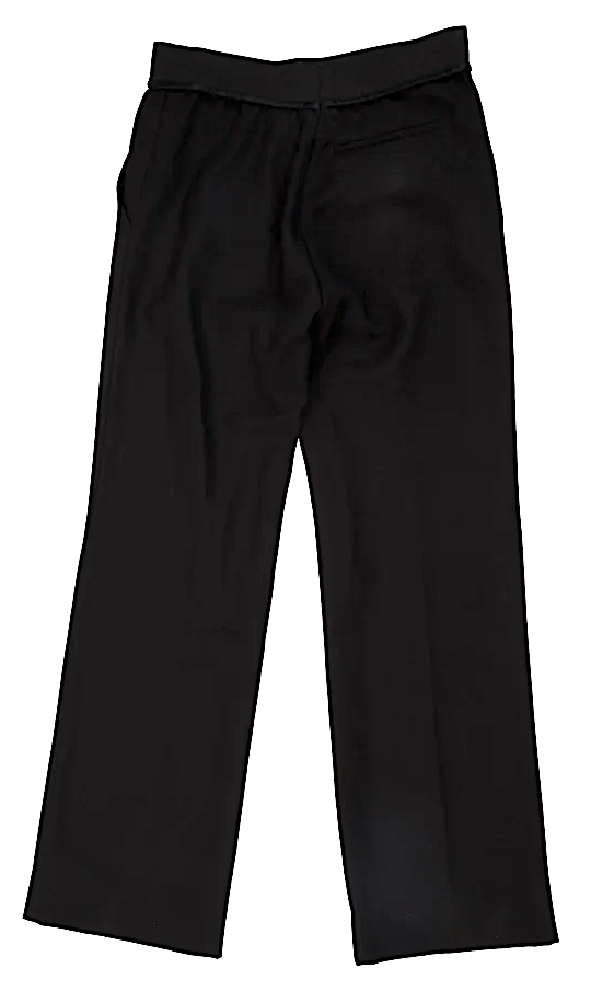 Haider Ackermann  Belgium. Black Wide Leg Pants