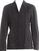 Issey Miyake Japan. Vintage Grey Cotton Distressed Blazer