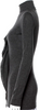 Jean Paul Gaultier Paris. Black Late 1990s Collection Vintage Long Sleeve W/Ruffle Top