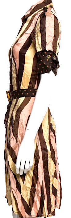Jean's Paul Gaultier Paris. Vintage Knee-Length Viscose Dress