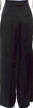 Jil Sander Black Acetate/Viscose Wide Leg Pants