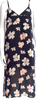 JOSEPH London. Black Floral Print Slip Dress