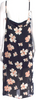 JOSEPH London. Black Floral Print Slip Dress