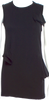 JOSEPH London. Black Cotton Crew Neck Sleeveless Top
