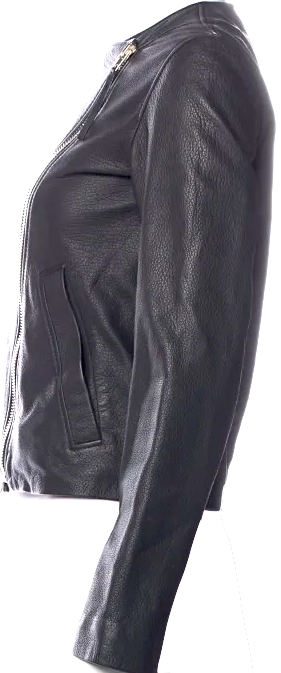 Joseph LONDON. Minimalist Design Leather Biker Jacket