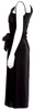 J.W. Anderson UK. Black Viscose Blend One-Shoulder Long Dress