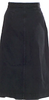 KHAITE NY. Black Cotton Skirt