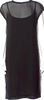 Lanvin PARIS. Black Crew Neck Knee-Length Dress