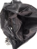 Lanvin Paris. Vintage XL Black Leather Shoulder Bag