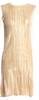 Maison Margiela Paris. 2016 Collection Metallic Viscose Blend Mini Dress