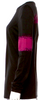 Maison Margiela Paris. Black 2013 Crew Neck Viscose/Elastane Blend Top