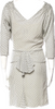 Maison Mayle NY.  Jane Mayle. Silk Printed Knee-Length Dress