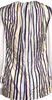 Marni Italy. Vintage Silk Striped Blouse