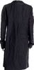 Marni ITALY. Black De-construct Shape Long Wool Nylon Coat