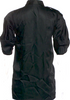 Marni ITALY. Black Acetate Three-Quarter Sleeve Button-Up Top