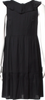 MIU MIU Italy. Black Viscose Vintage V-Neck Mini Dress
