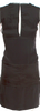 Miu Miu Italy. 2009 COLLECTION. Black Silk Vintage Mini Dress