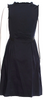 Miu Miu Italy. Vintage Black Cotton/Elastane Blend Mini Dress