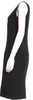 Miu Miu Italy. 2006 Collection Black Virgin Wool/Nylon Blend Vintage Knee-Length Dress