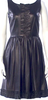 Miu Miu Italy. Vintage Midnite Blue Lambskin 2015 Collection Mini Dress