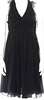 Nina Ricci  Paris. Vintage Black Silk 1990s Collection Dress