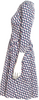 Prada Italy. 2014 Collection Cotton Blend Printed Knee-Length Dress