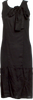 Prada Italy. 2008 COLLECTION. Vintage Black Silk Knee-Length Dress