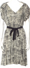 Prada Italy. 2011 Collection Silk Knee-Length Dress
