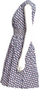 Prada Italy. 2014 Collection. Cotton/Elastane Blend Printed Knee-Length Dress